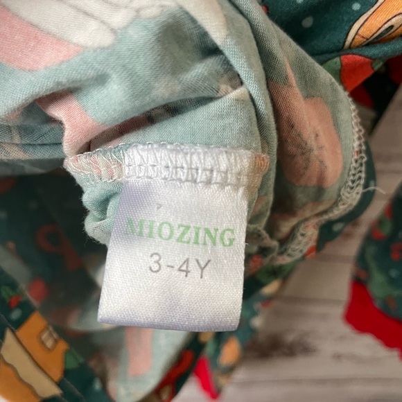 Miozing // Bamboo Christmas Print Matching Pajamas - Picture 4 of 4